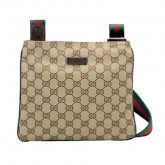 Brun Gucci Sacs De Messagerie Garnitures De Cuir Nouveau